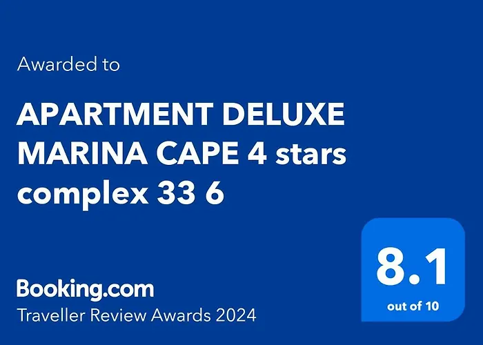 Deluxe Marina Cape 4 Stars Complex 33 6 Apartmán *